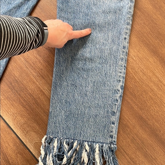 Pilcro and the Letterpress, hyphen, size 26, Frayed Hem denim Jeans - Picture 11 of 14
